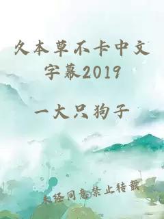 久本草不卡中文字幕2019