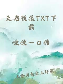 天启预报TXT下载