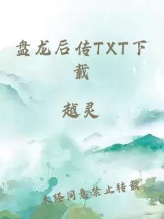 盘龙后传TXT下载