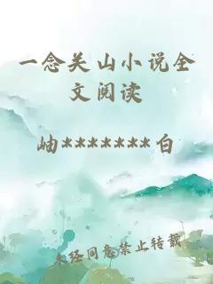 一念关山小说全文阅读