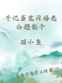 千亿盛宠闪婚老公超能干