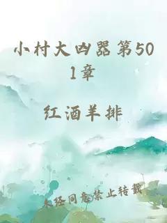 小村大凶器第501章