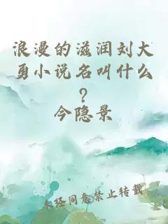 浪漫的滋润刘大勇小说名叫什么?