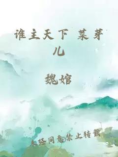 谁主天下 菜芽儿