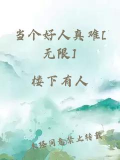 当个好人真难[无限]