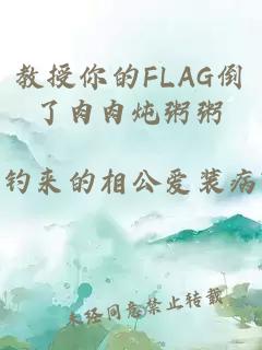 教授你的FLAG倒了肉肉炖粥粥