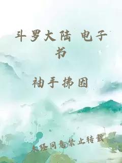 斗罗大陆 电子书