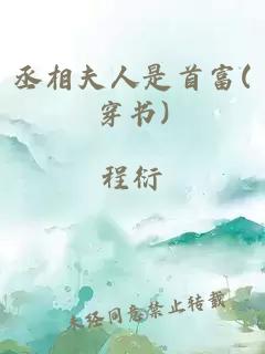 丞相夫人是首富(穿书)