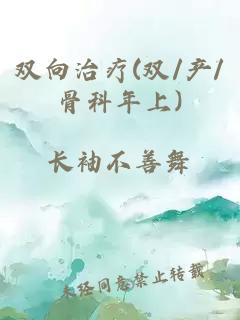 双向治疗(双/产/骨科年上)