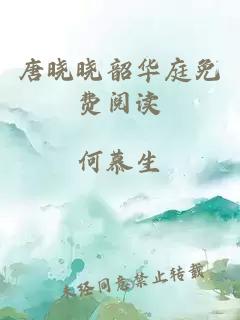 唐晓晓韶华庭免费阅读