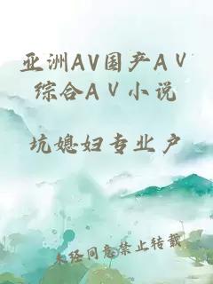 亚洲AV国产AⅤ综合AⅤ小说