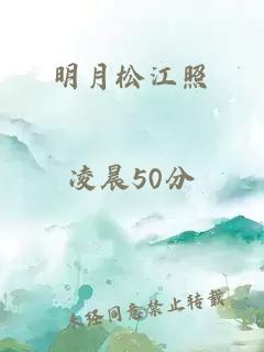 明月松江照