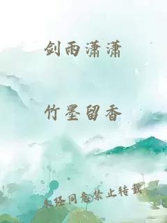 剑雨潇潇