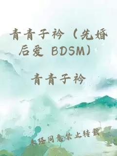 青青子衿（先婚后爱 BDSM）